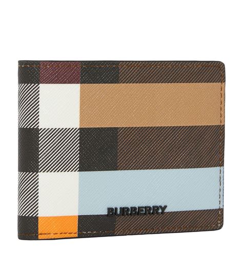 burberry chain wallet men|burberry check wallet.